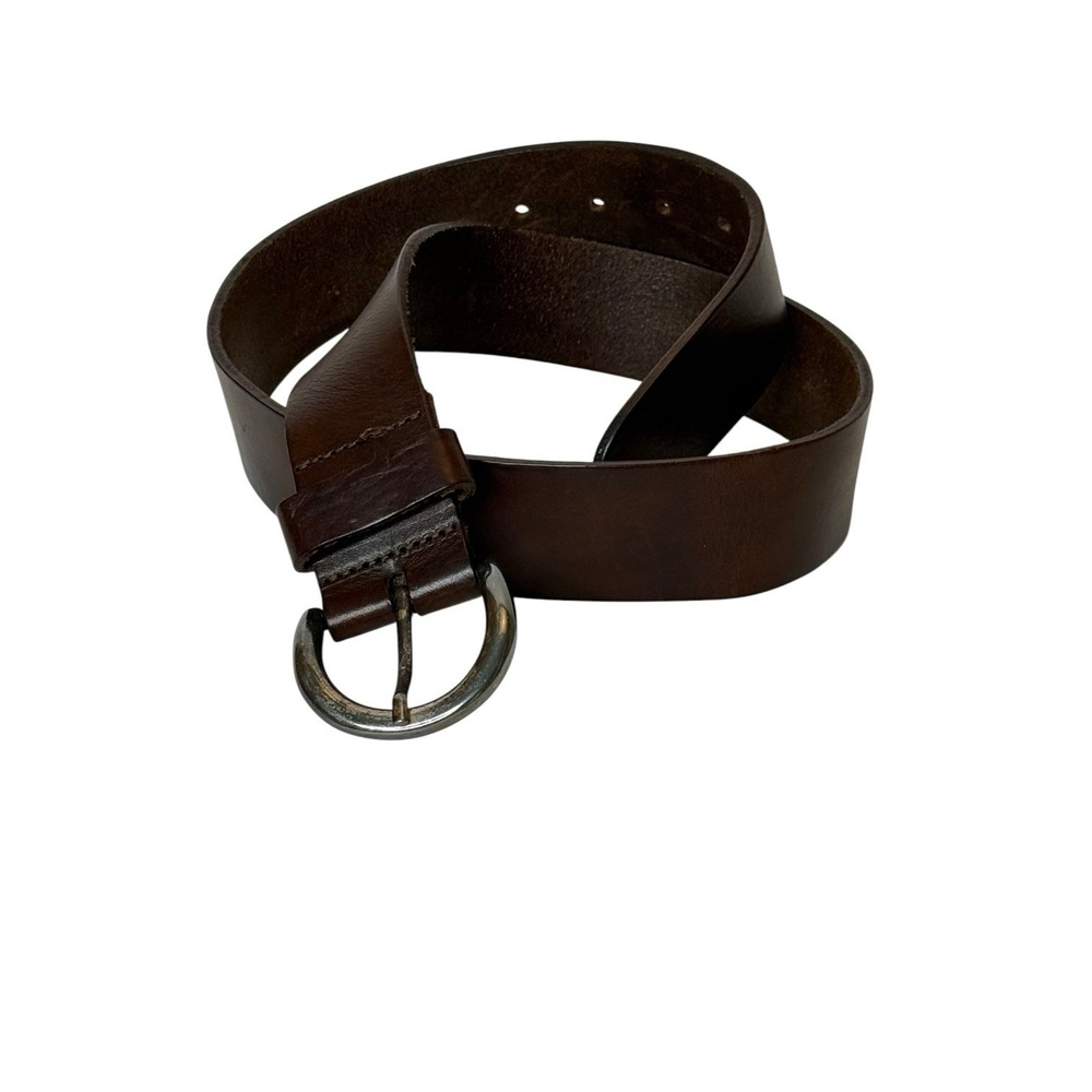 Jessi Lee Genuine Leather Brown Belt Mens Medium 28-32 Made In Italy‎